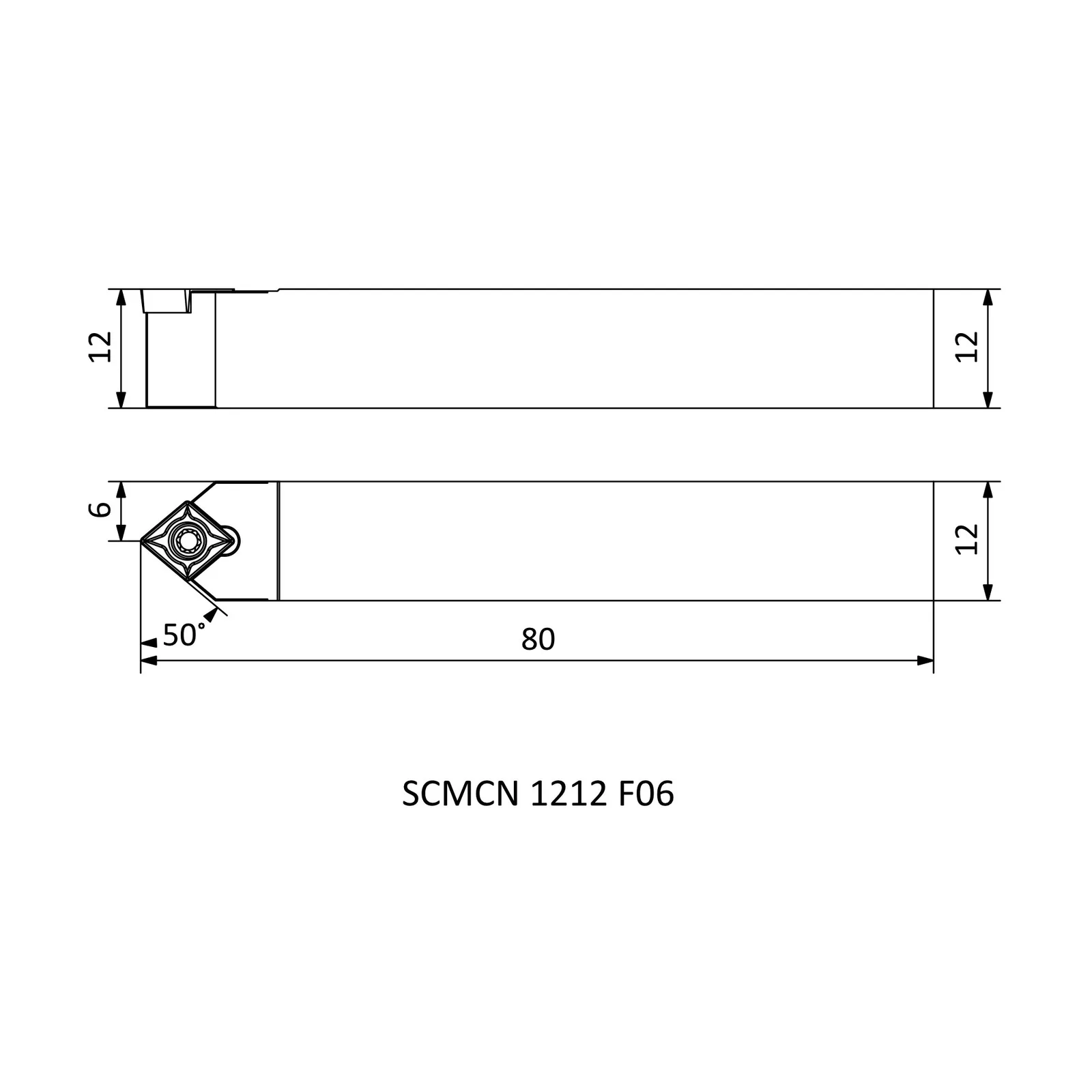 SCMCN 1212 F06 &mdash; dimensioned drawing
