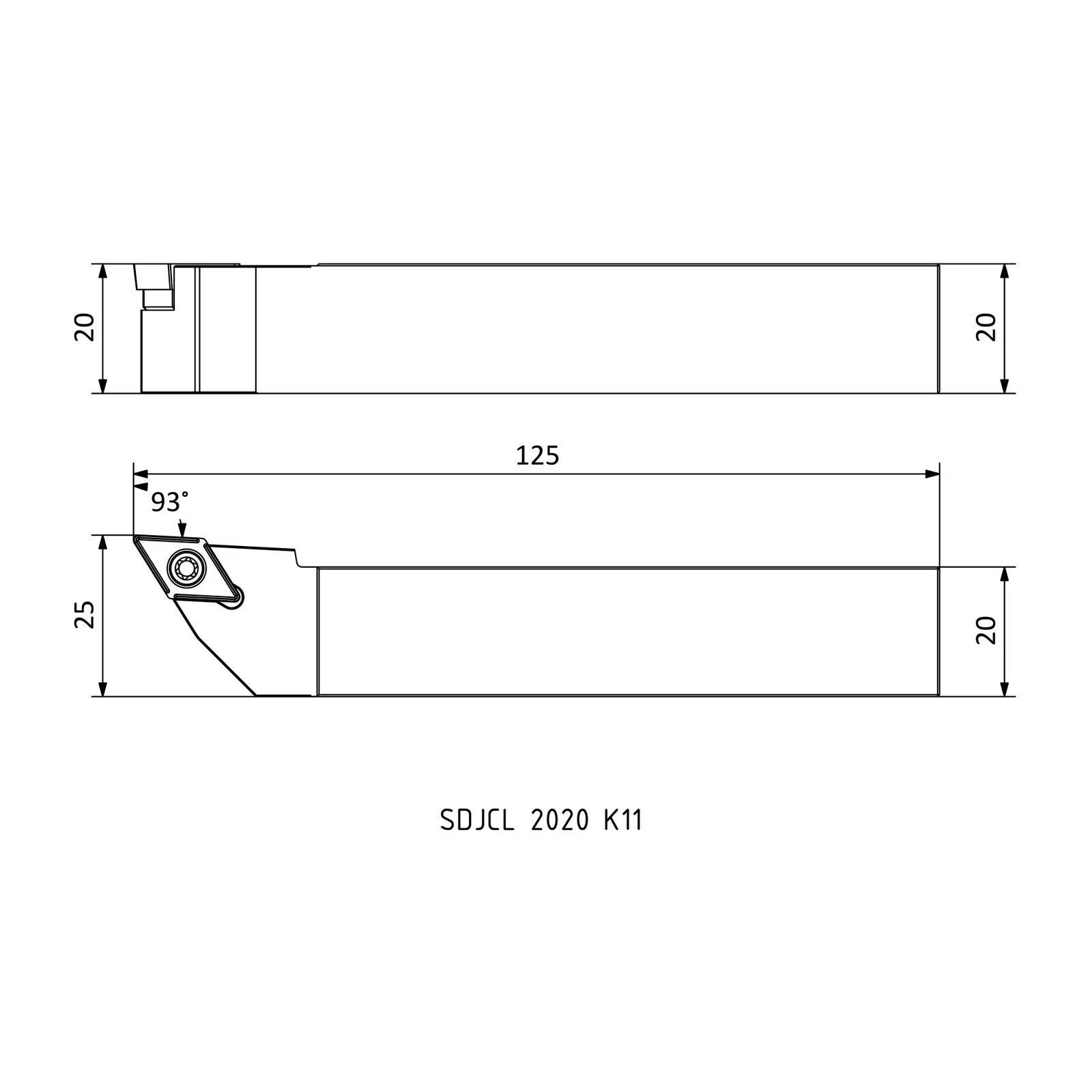 SDJCL 2020 K11 &mdash; dimensioned drawing