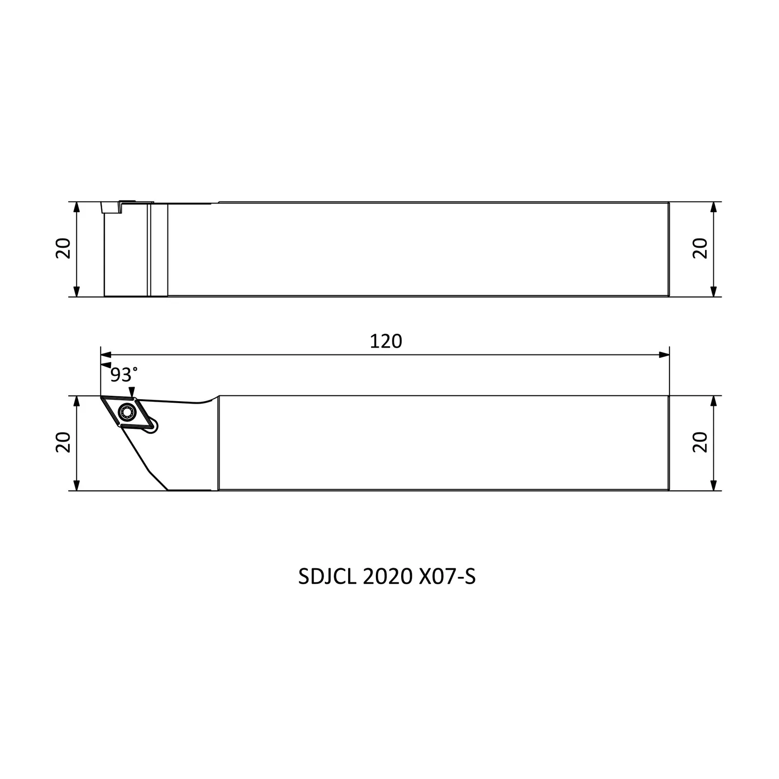 SDJCL 2020 X07-S &mdash; dimensioned drawing