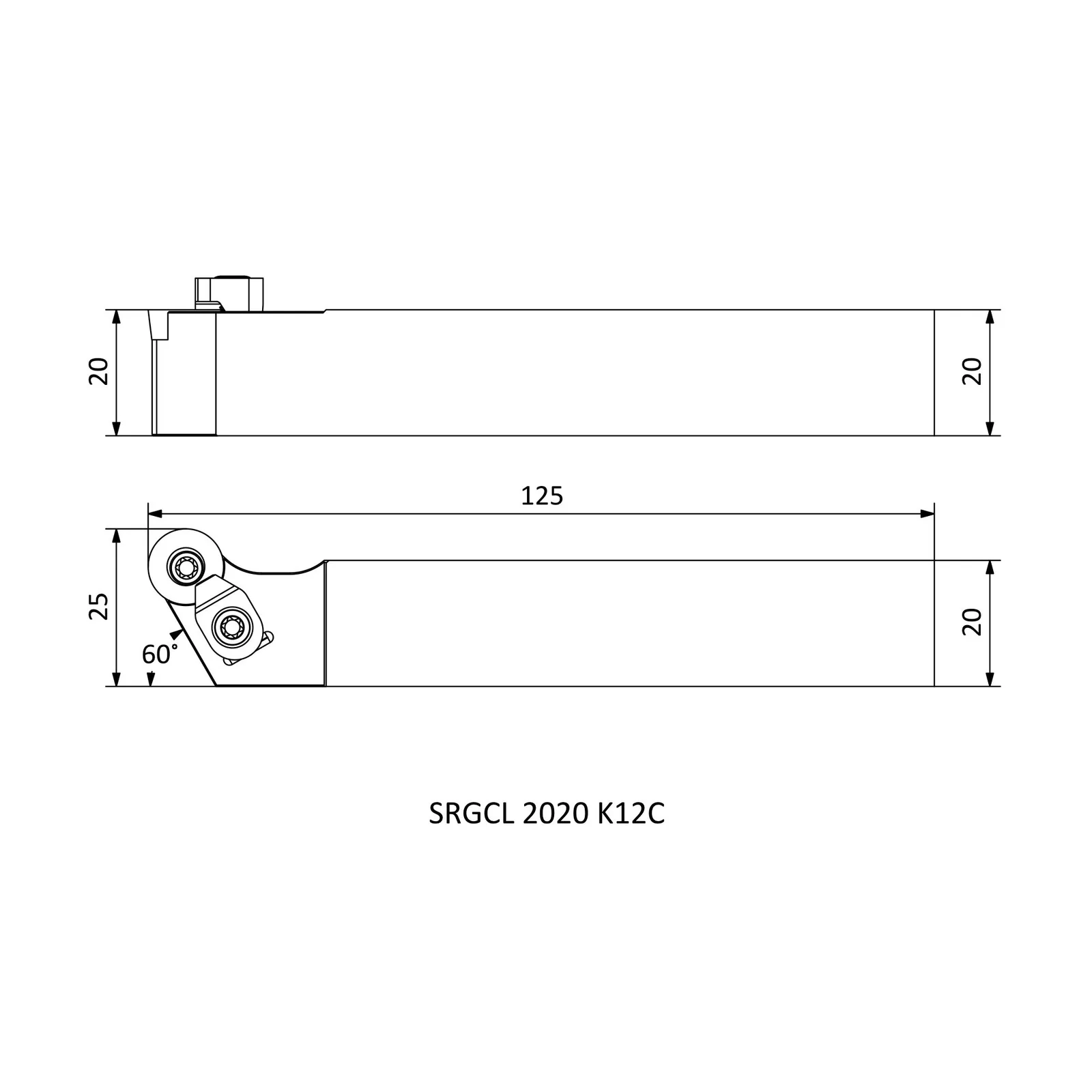 SRGCL 2020 K12C &mdash; dimensioned drawing