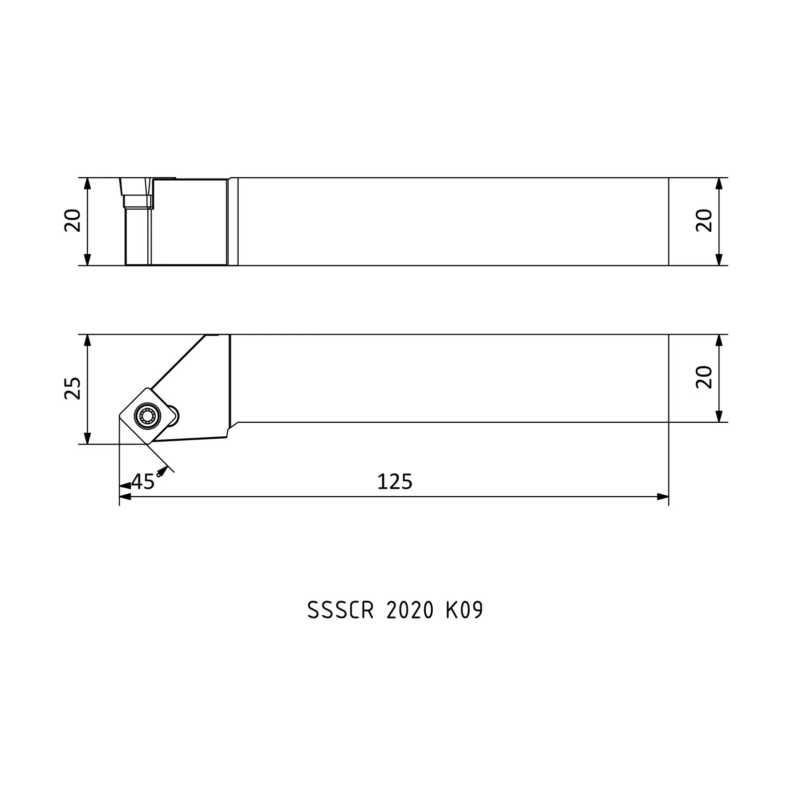 SSSCR 2020 K09 &mdash; dimensioned drawing
