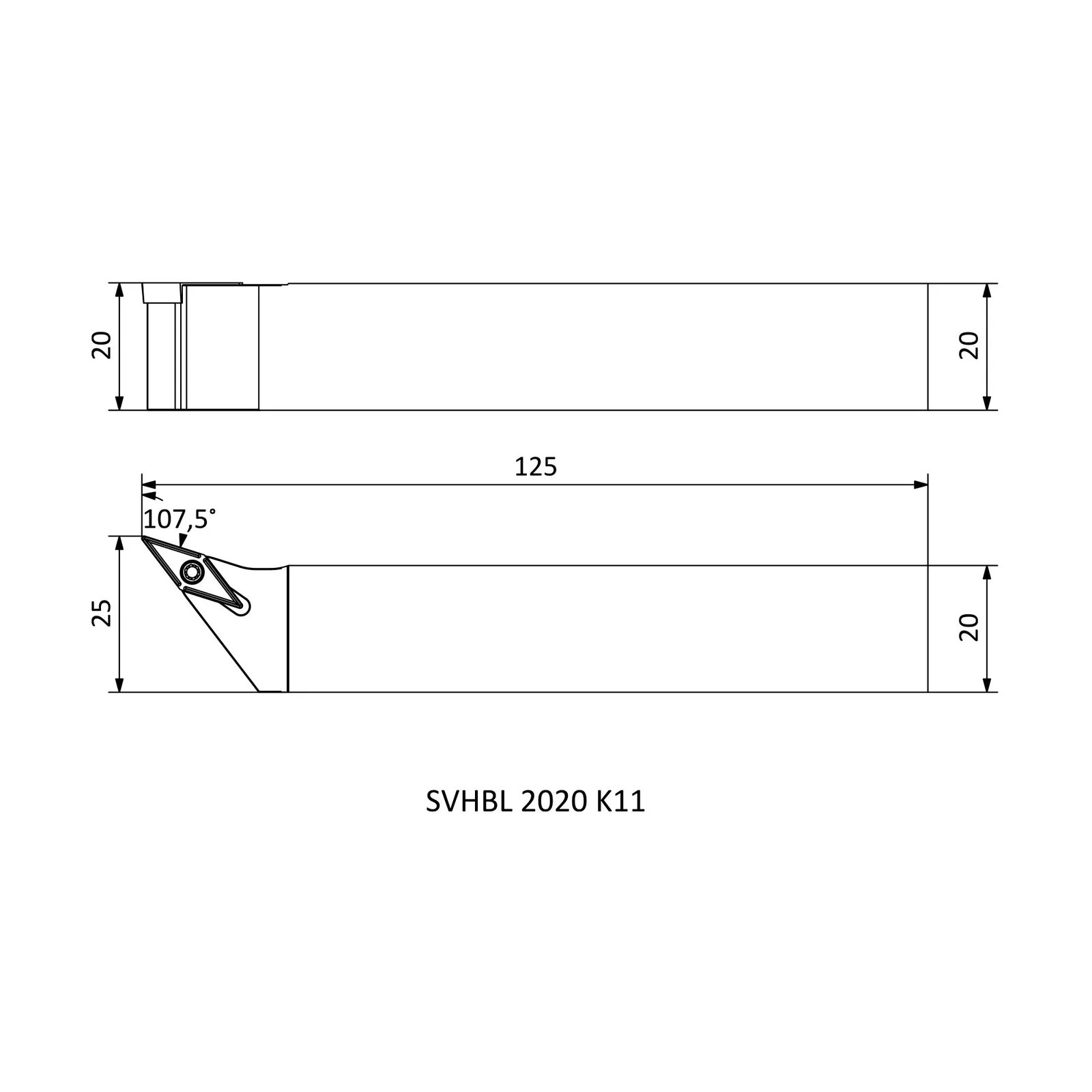 SVHBL 2020 K11 &mdash; dimensioned drawing