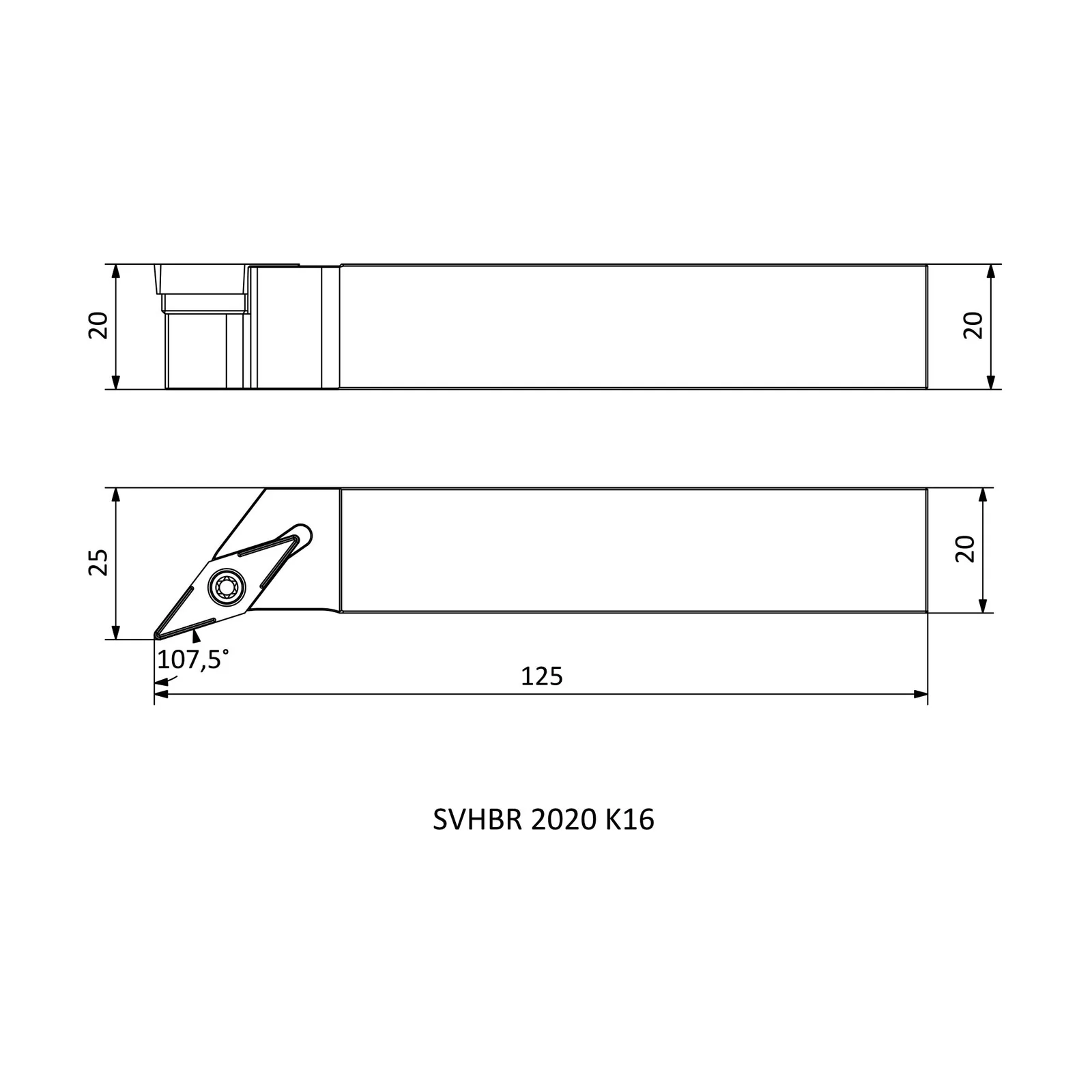 SVHBR 2020 K16 &mdash; dimensioned drawing