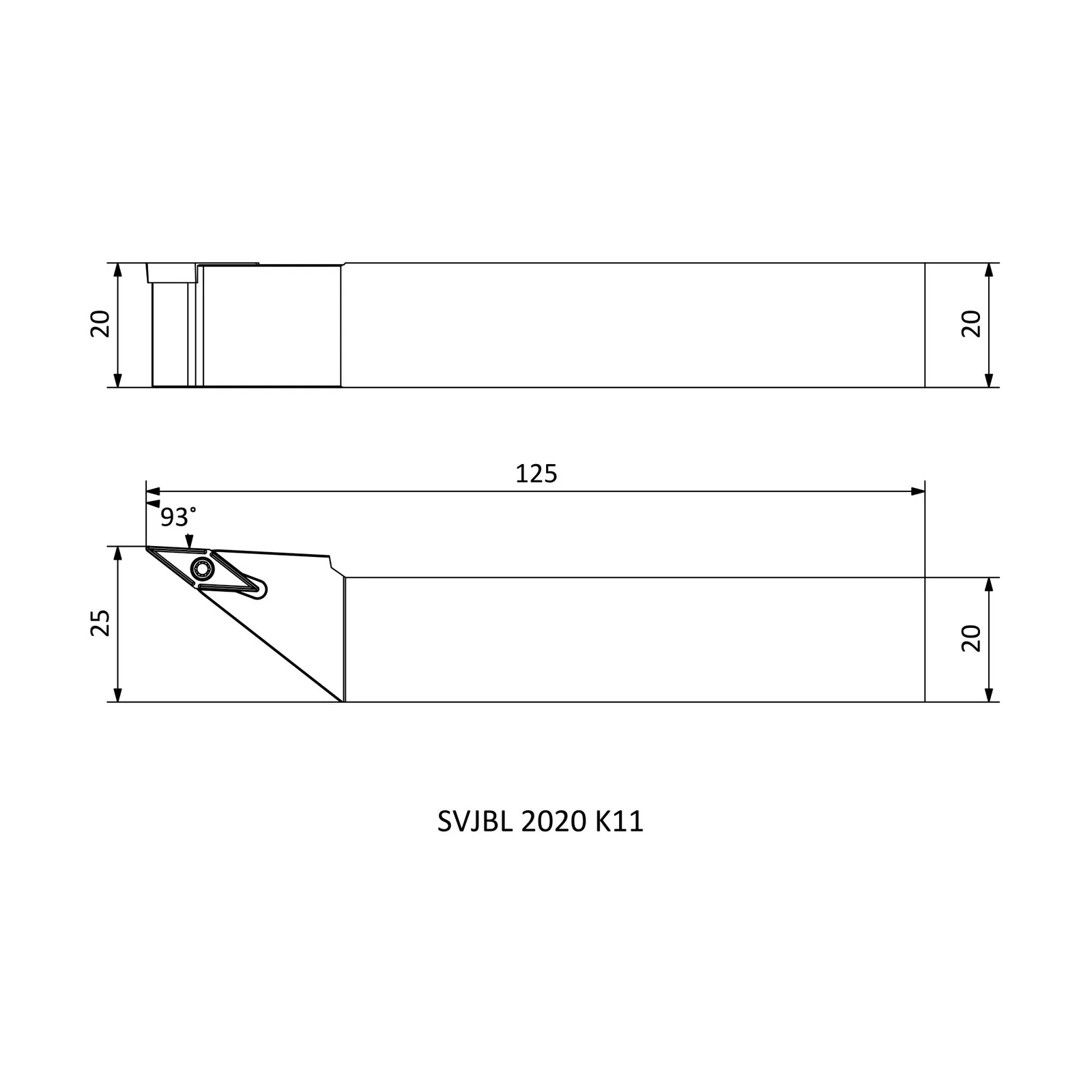 SVJBL 2020 K11 &mdash; dimensioned drawing