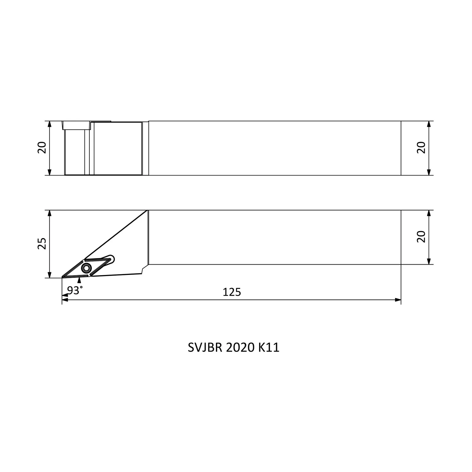 SVJBR 2020 K11 &mdash; dimensioned drawing