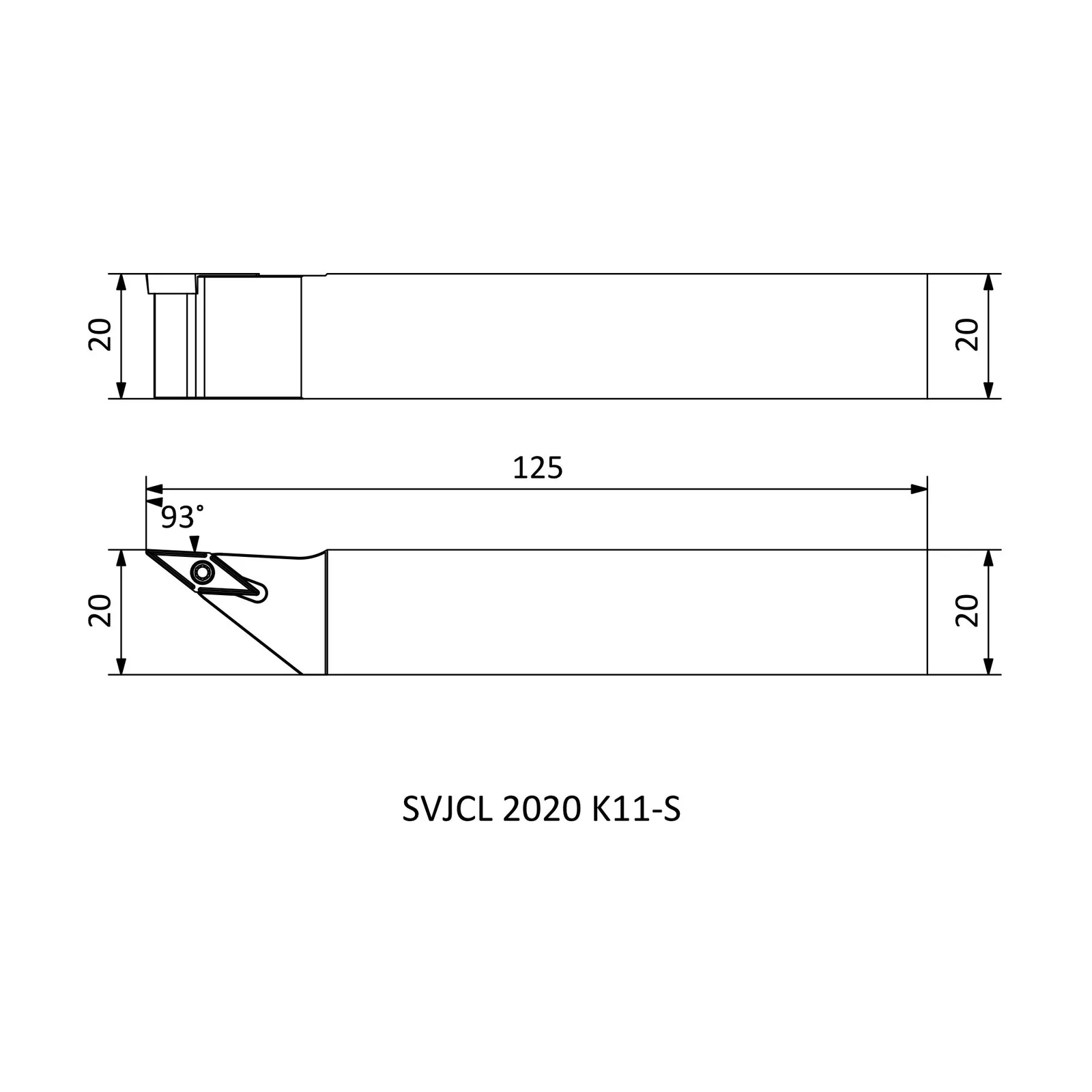 SVJCL 2020 K11-S &mdash; dimensioned drawing