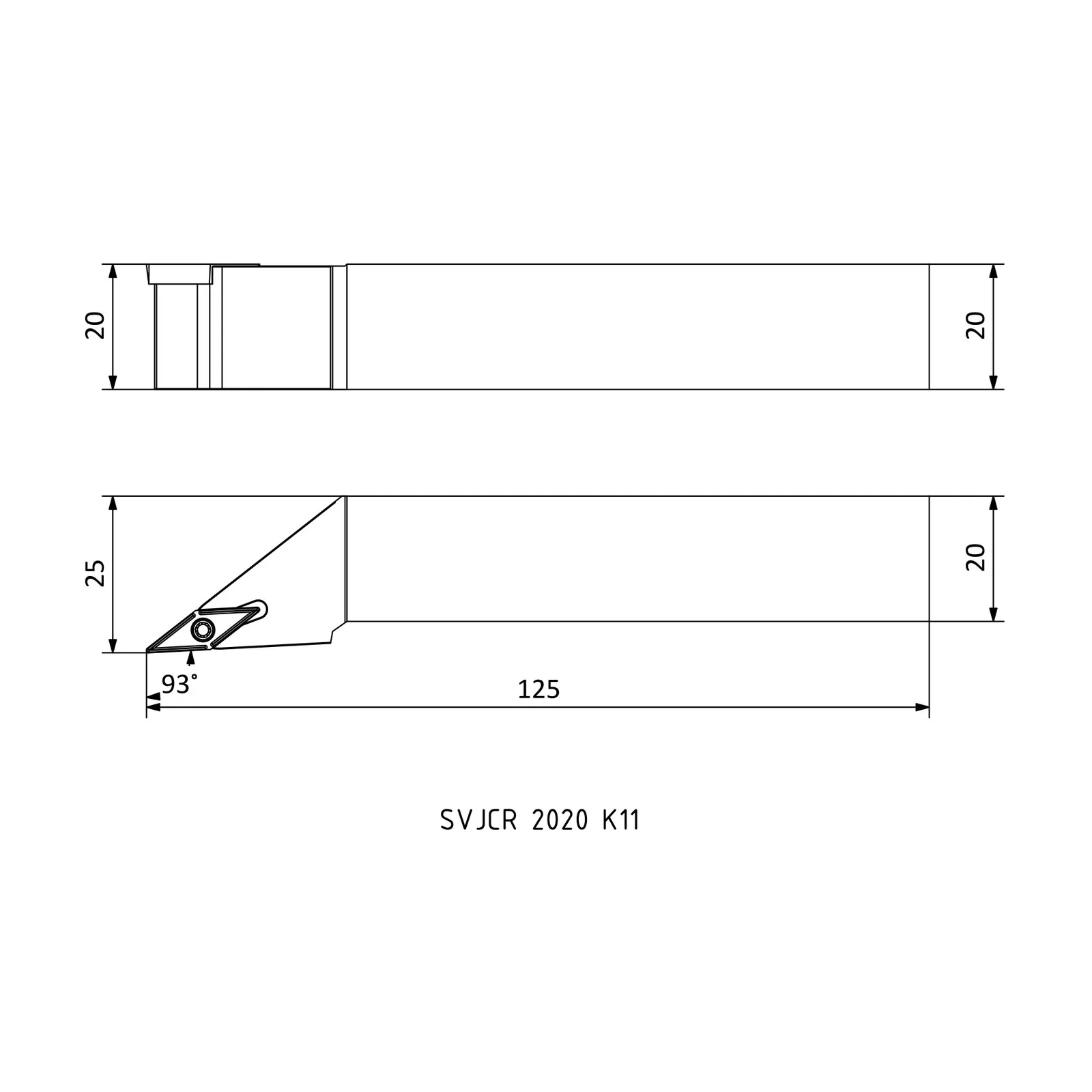SVJCR 2020 K11 &mdash; dimensioned drawing