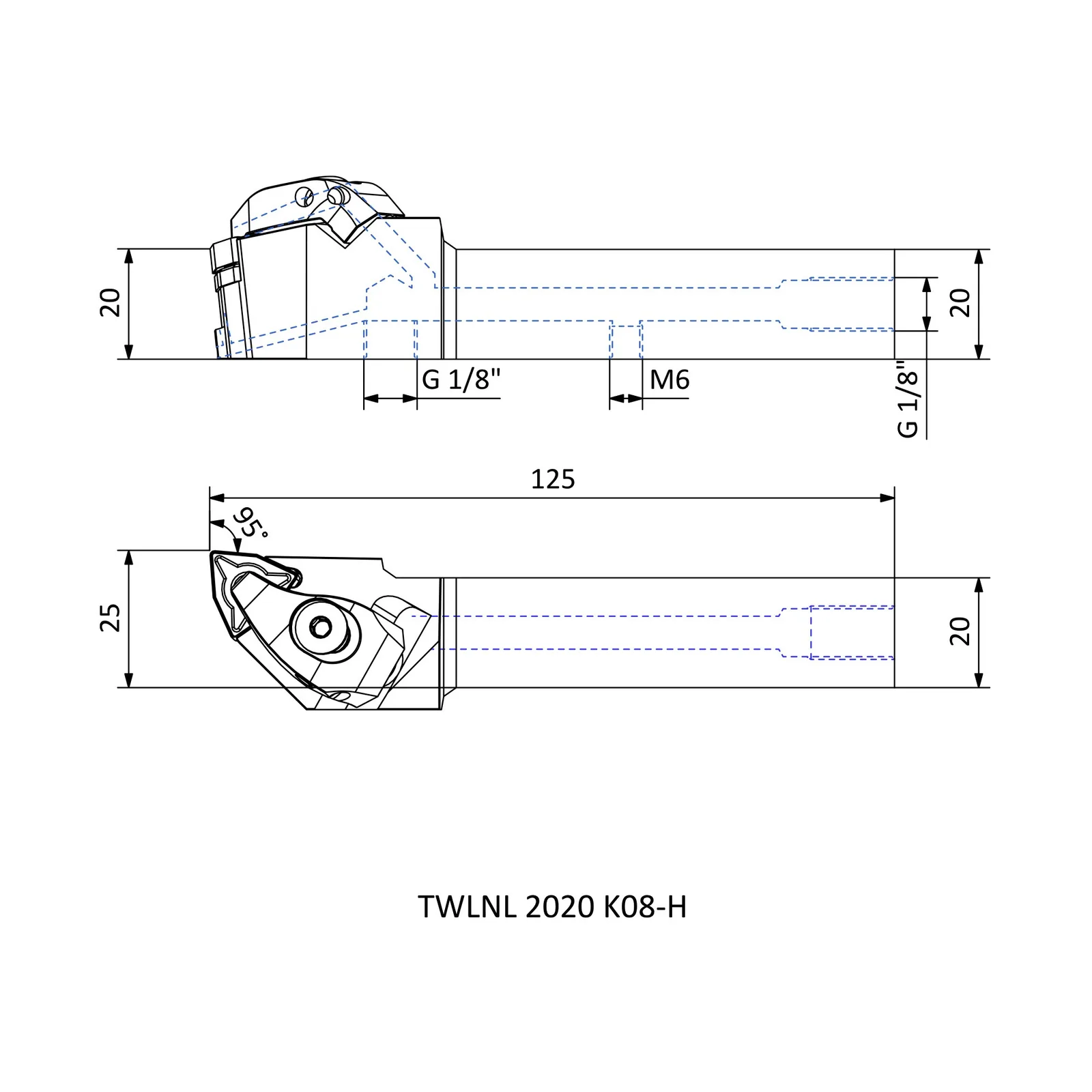 TWLNL 2020 K08-H &mdash; dimensioned drawing