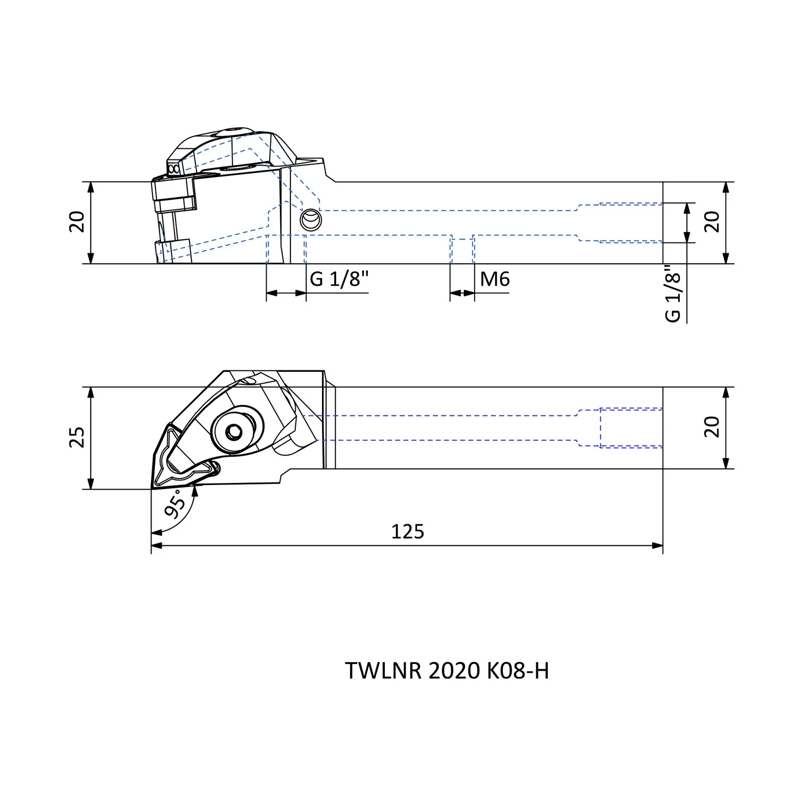 TWLNR 2020 K08-H &mdash; dimensioned drawing